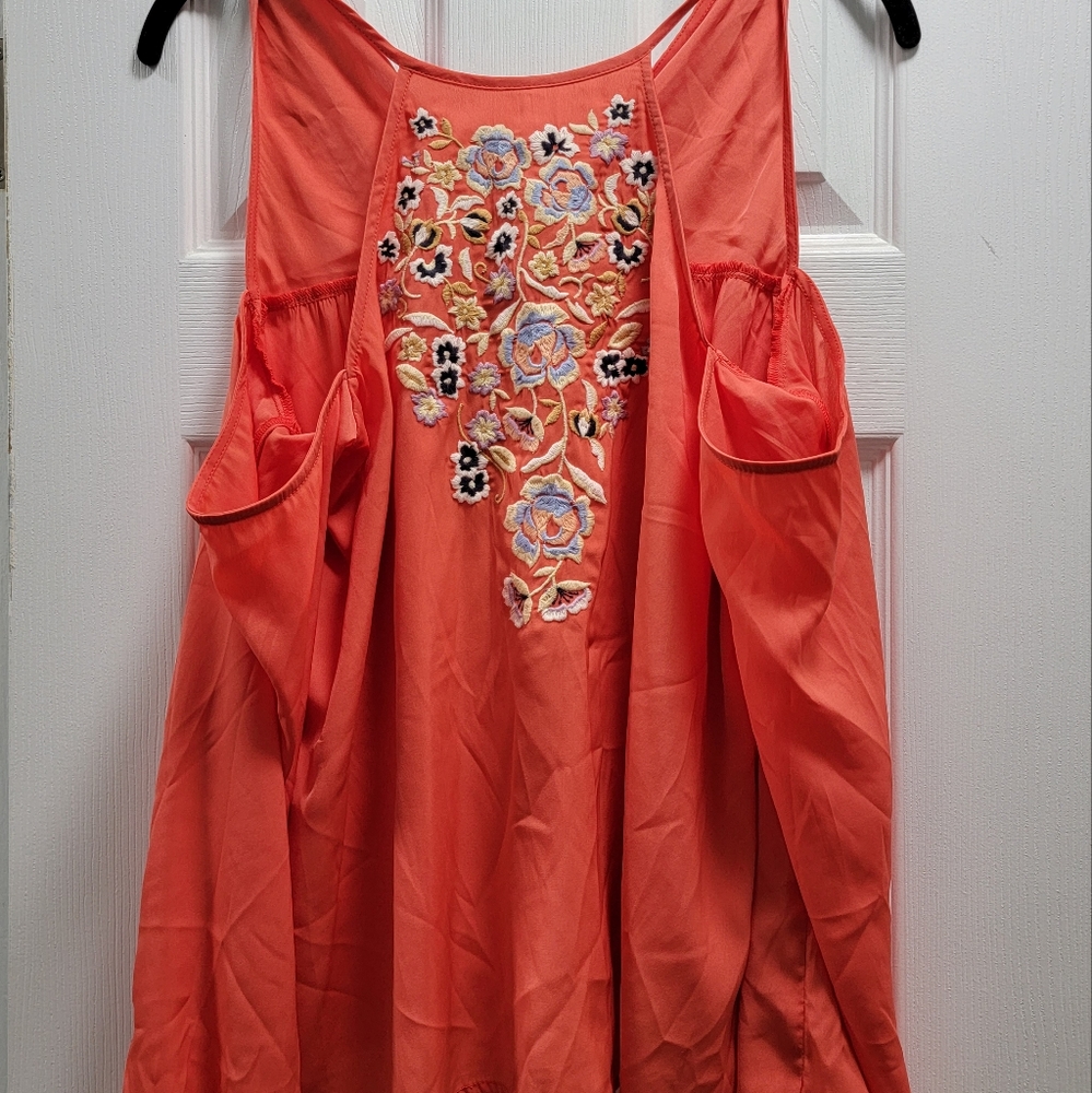 Abercrombie cold shoulder blouse